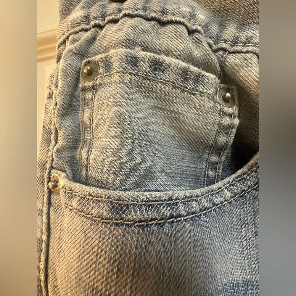 Levi’s Men’s 511 Distressed Blue Jeans 29 X 32